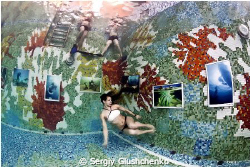 Underwater exibition by Sergiy Glushchenko 